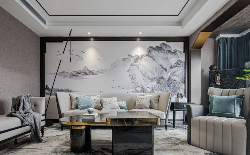 香港120㎡现代简约风格新房装修,极简舒适之美